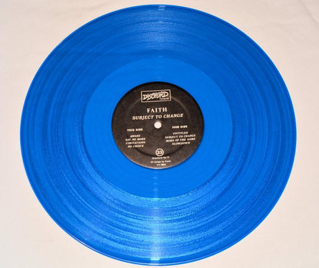 Faith - Subject To Change