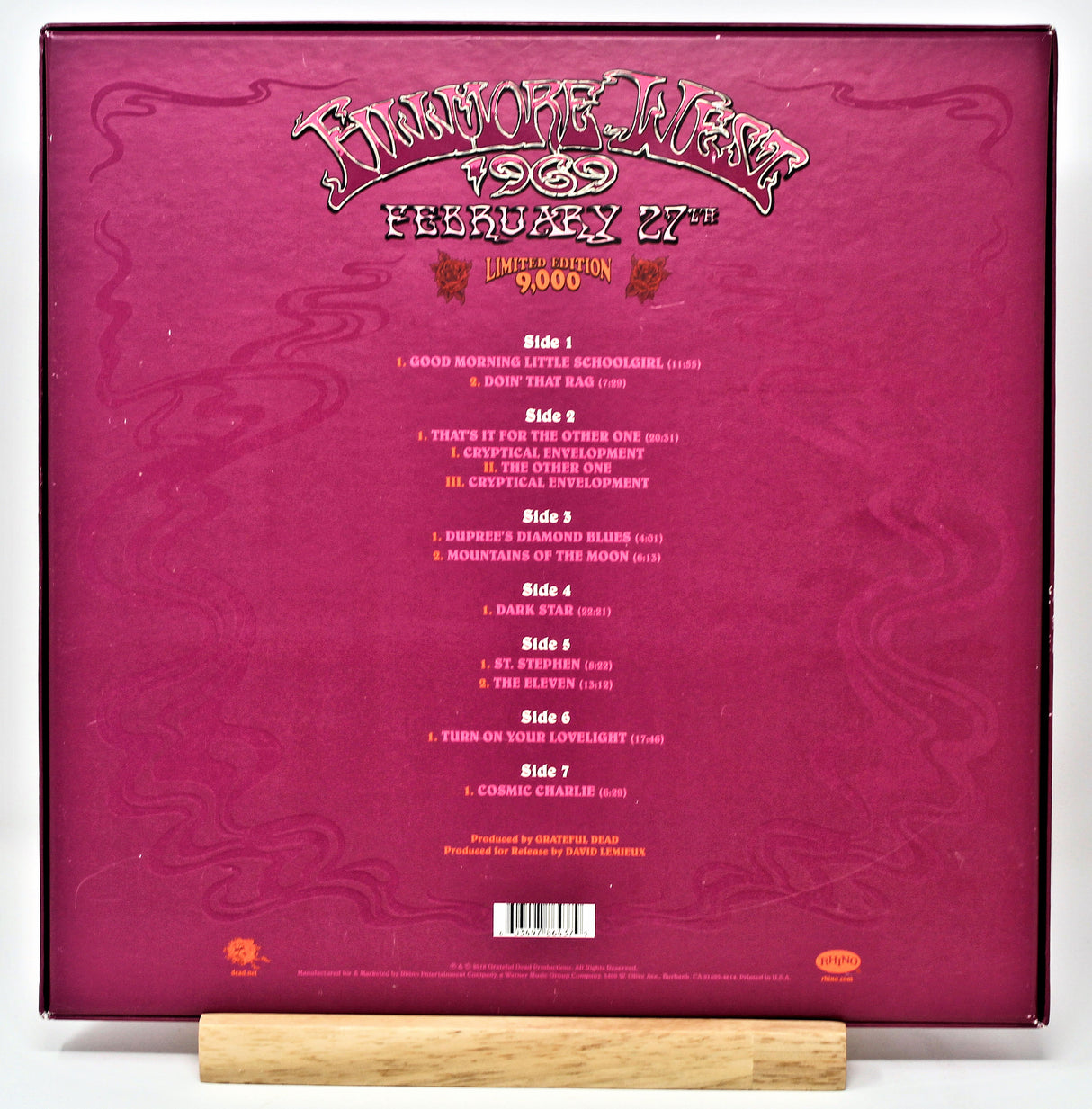 Grateful Dead – Fillmore West 1969 February 27th