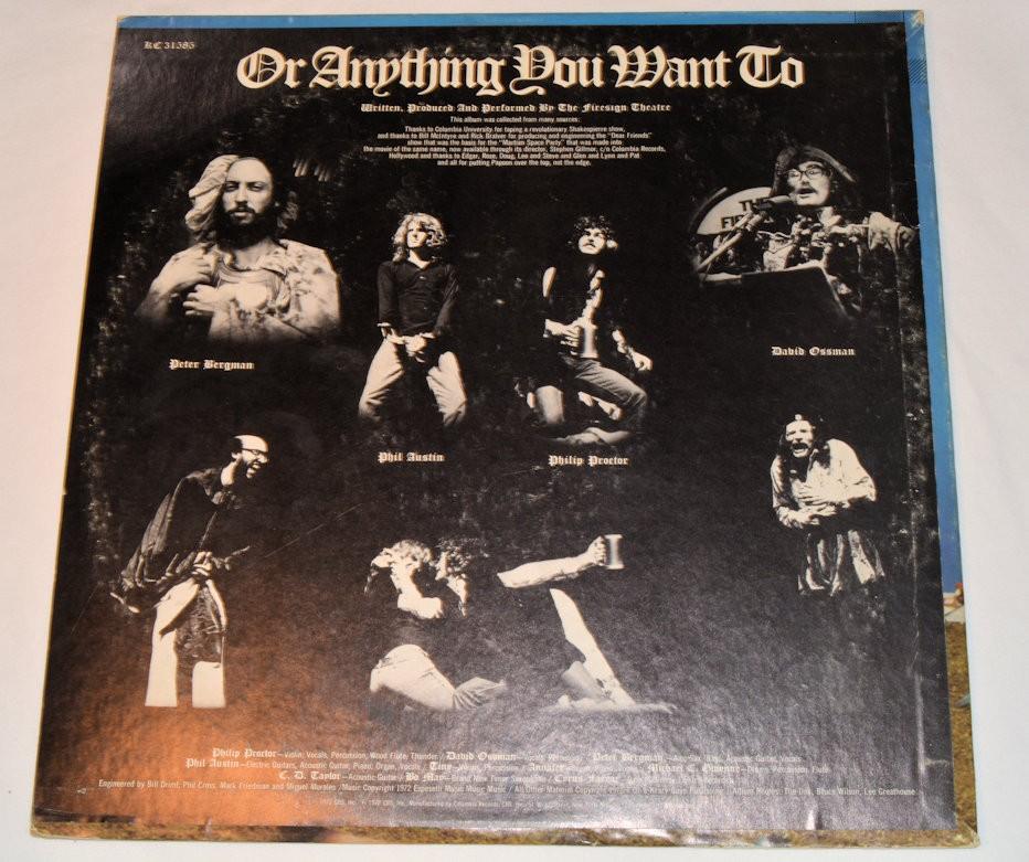 Firesign Theatre - Not Insane