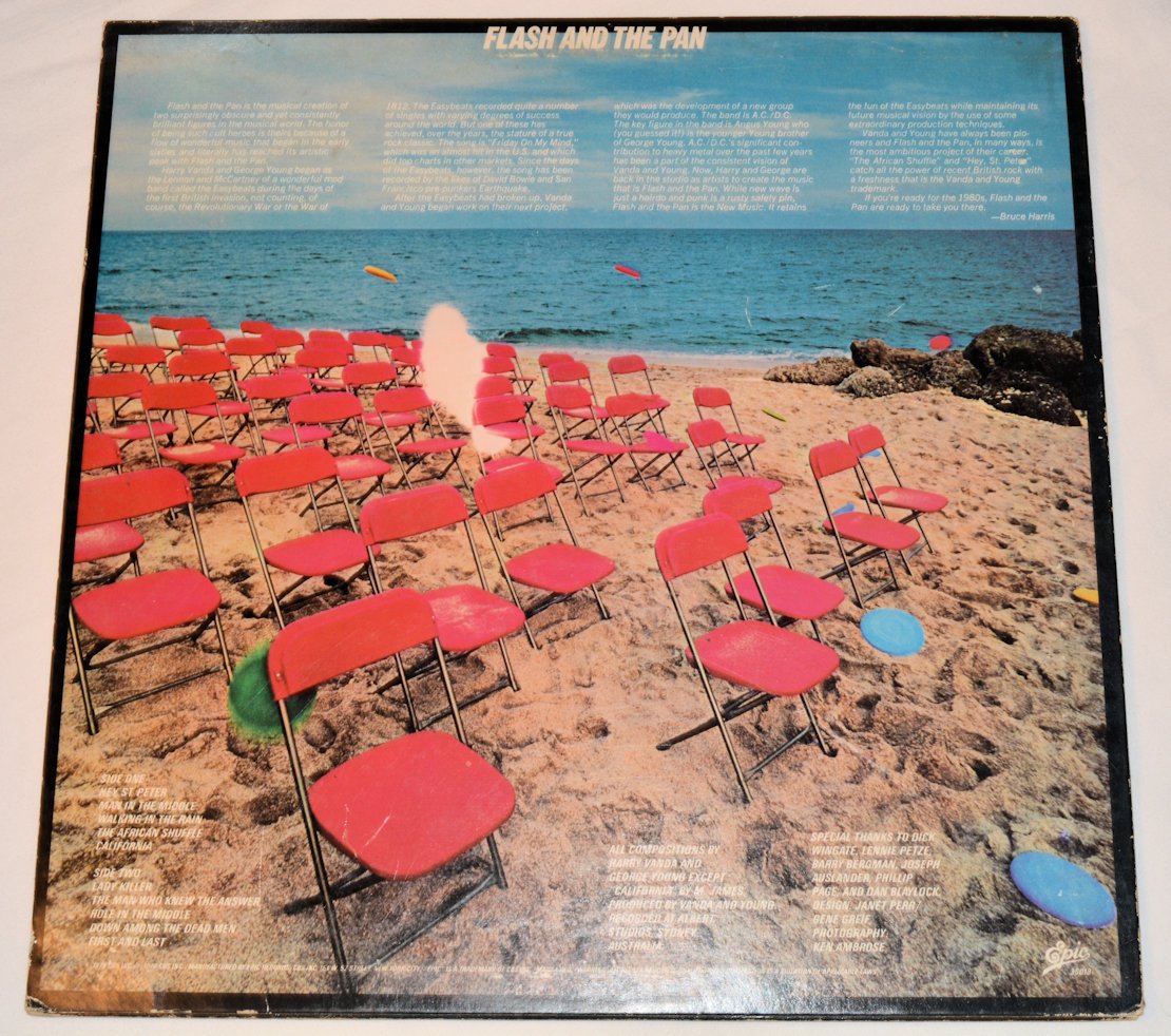 Flash And The Pan - Self Titled, Vinyl Record Album LP
