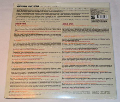 Fleur De Lys - You've Got To Earn It