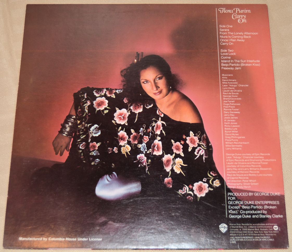 Purim, Flora - Carry On