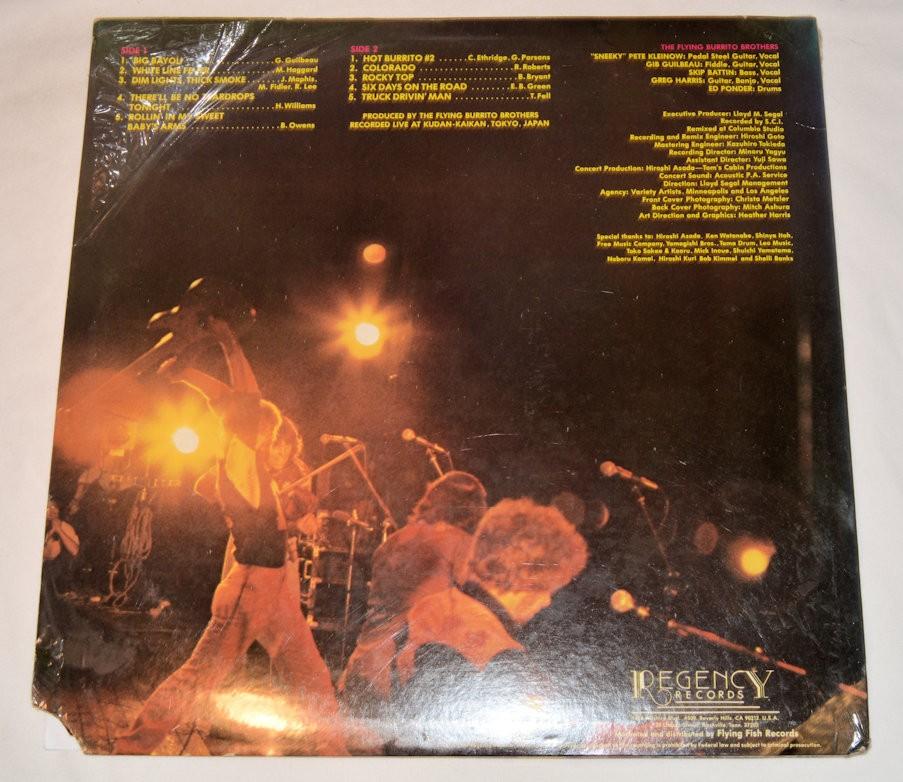 Flying Burrito Bros - Live In Tokyo