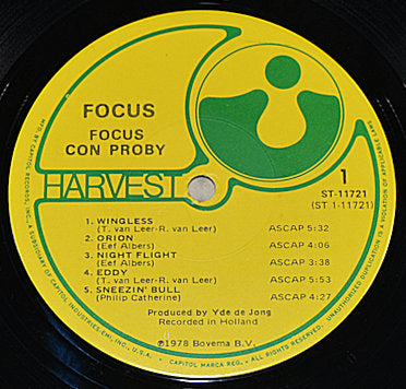 Focus - Focus Con Proby