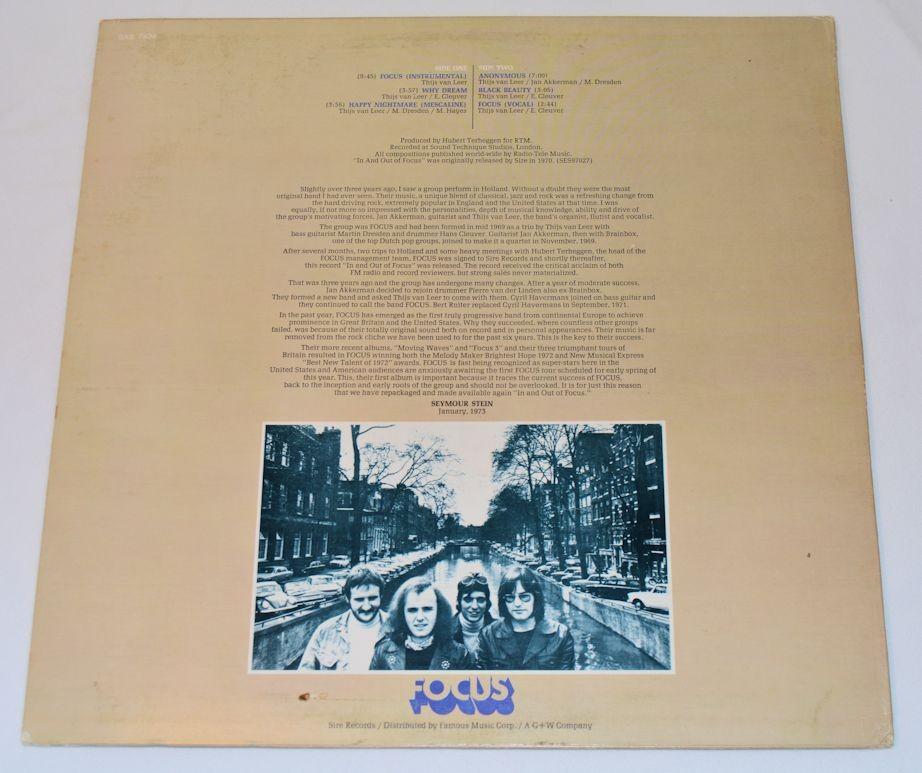 Focus - In And Out Of Focus