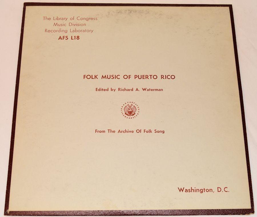 Miscellaneous - Folk Music Of Puerto Rico