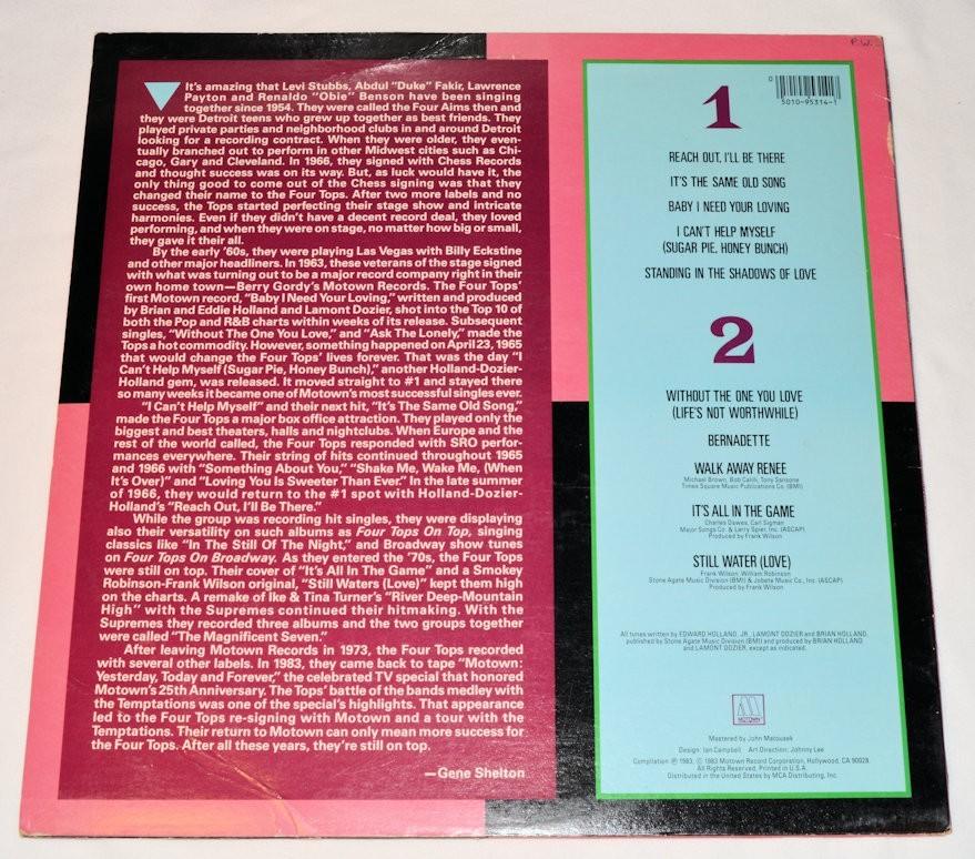 Four Tops - Great Songs