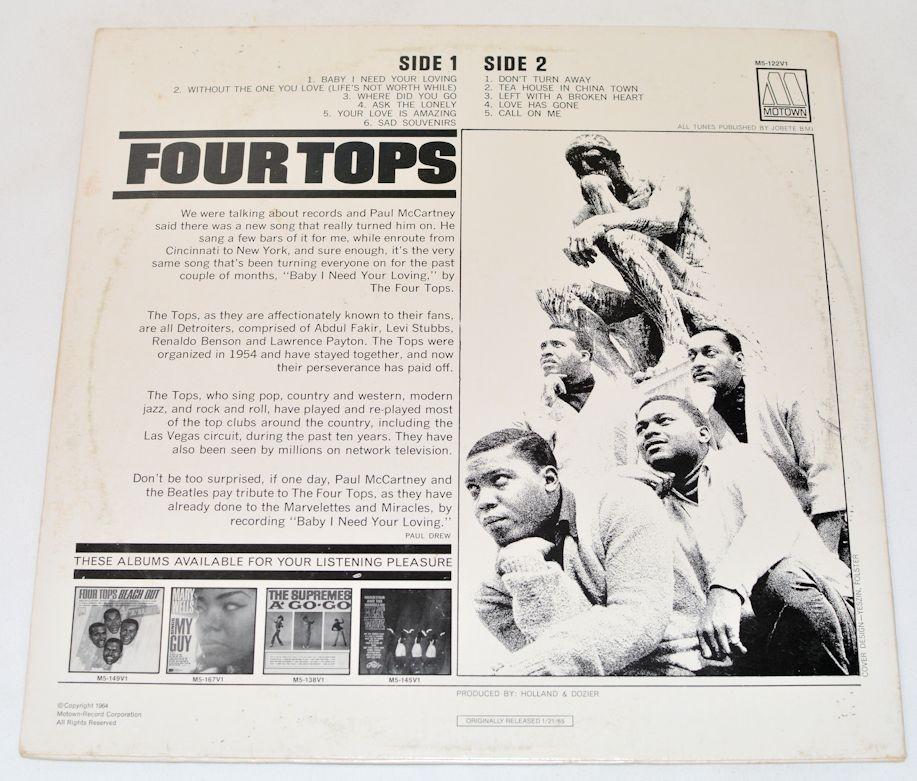 Four Tops - Four Tops