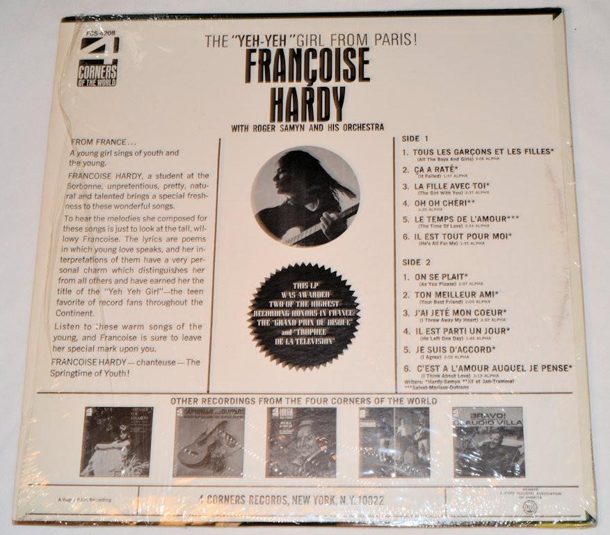 Hardy, Francoise - Yeh-Yeh Girl From Paris