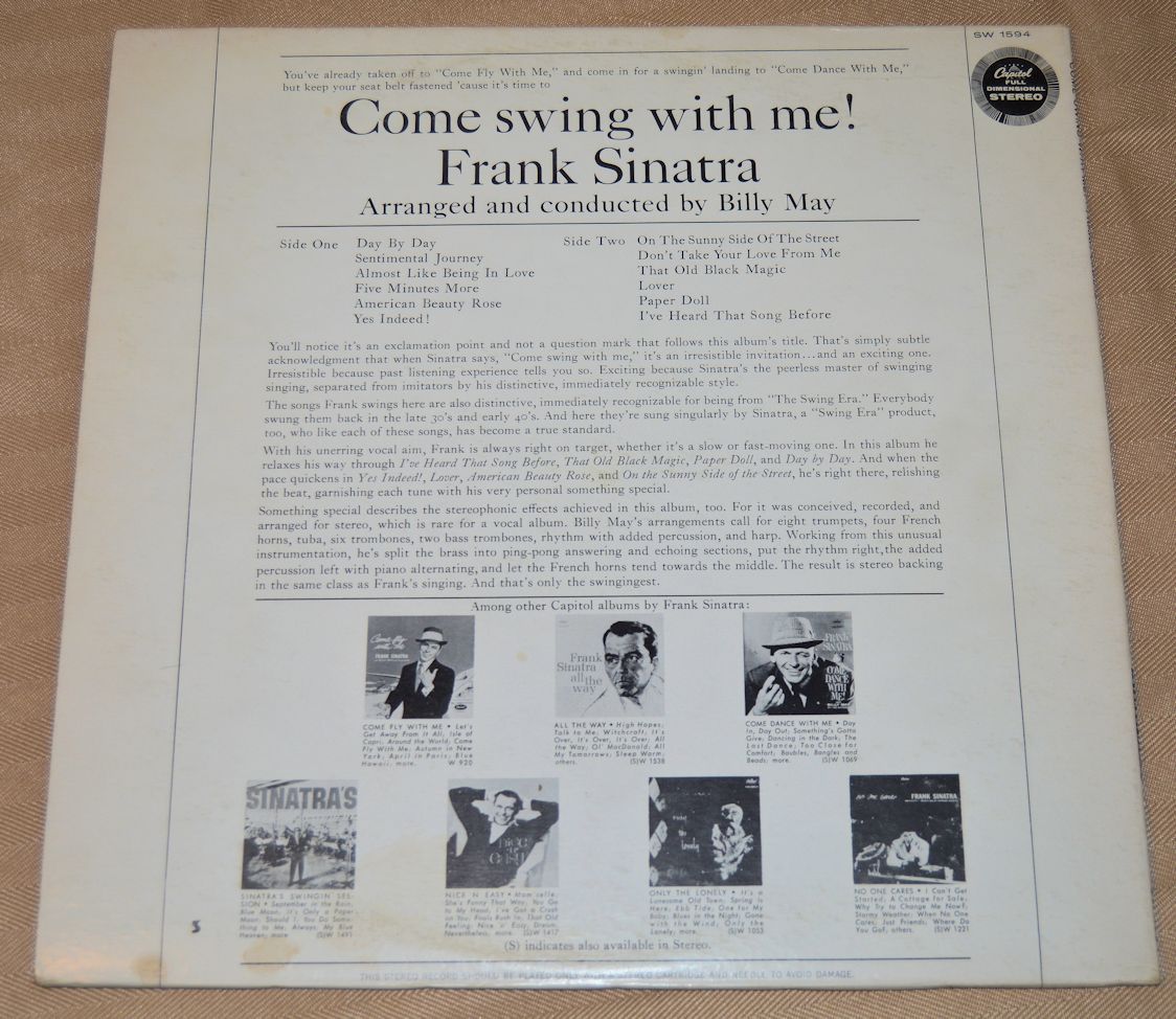 Sinatra, Frank - Come Swing With Me
