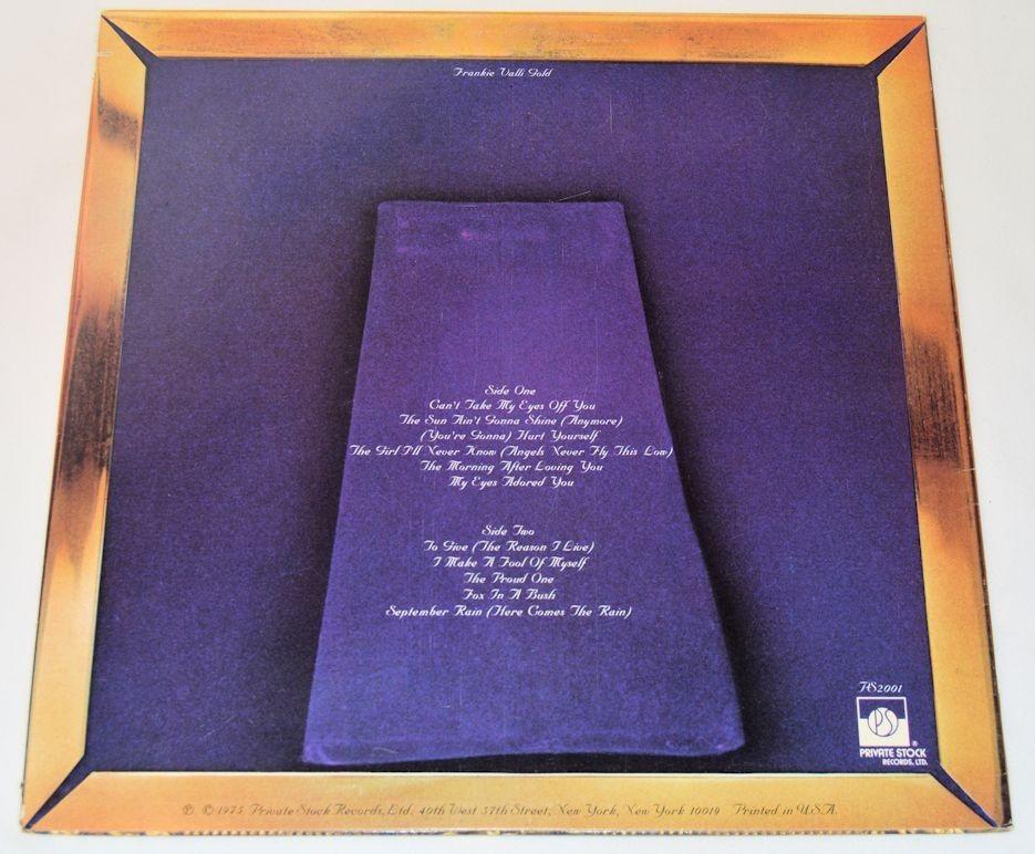 Valli, Frankie - Gold