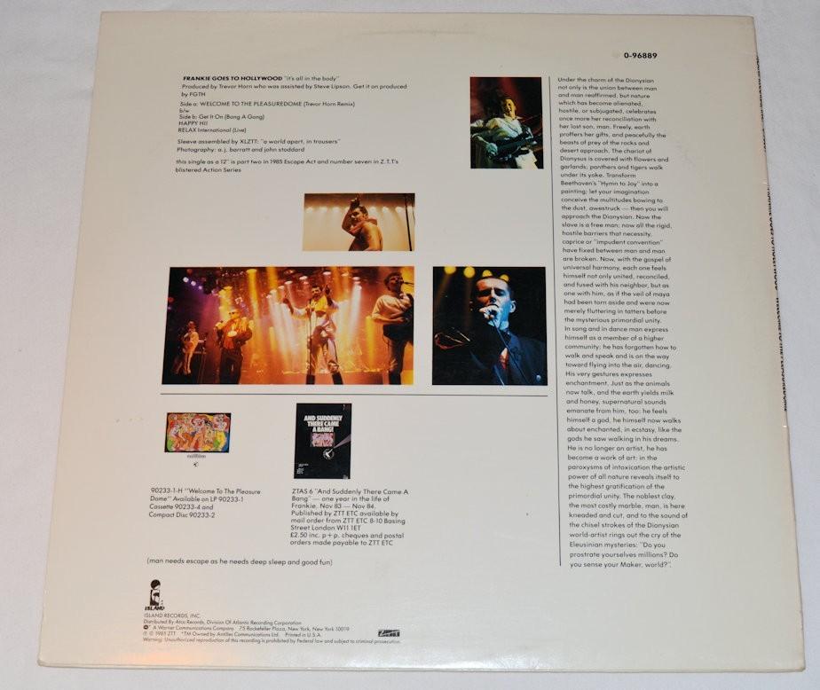 Frankie Goes To Hollywood - Welcome To Pleasurdome