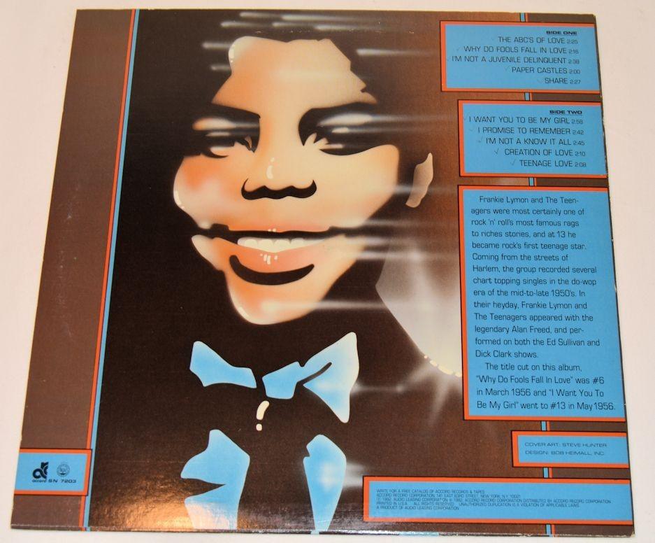 Lymon, Frankie - Fools And Other Hits