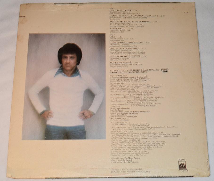 Valli, Frankie - Our Day Will Come