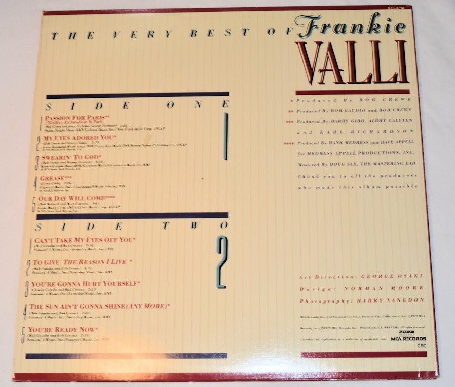 Valli, Frankie - Very Best Of