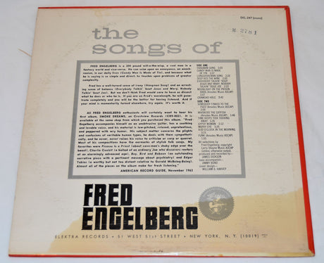 Engleberg, Fred - The Songs Of