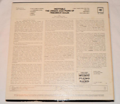 Gulda, Friedrich - Ineffable: The Unique Jazz Piano Of