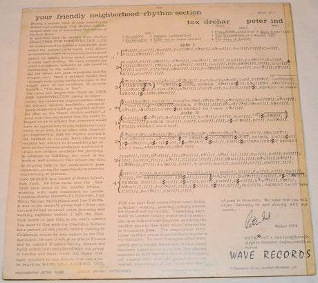 Drohar, Tox - Your Friendly Neighborhood Rhythm Section