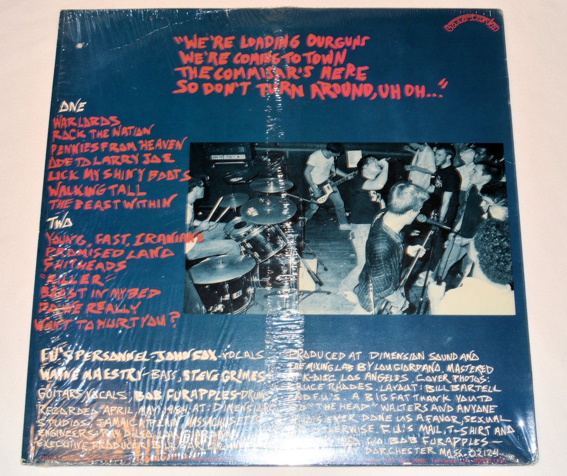 F.U.'s - Do We Really Want To Hurt You?