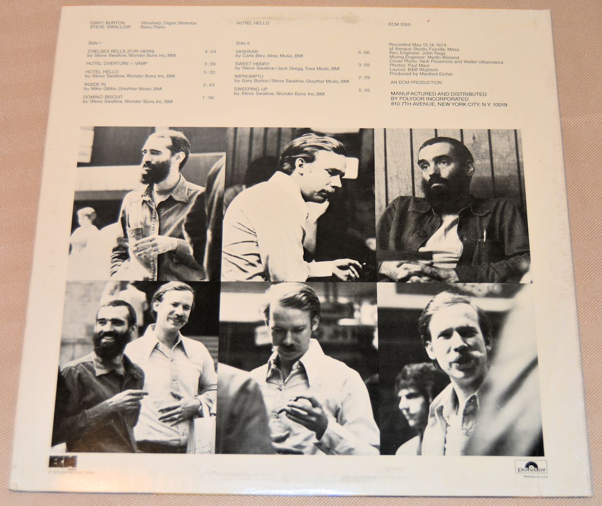 Burton, Gary/Swallow, Steve - Hotel Hello