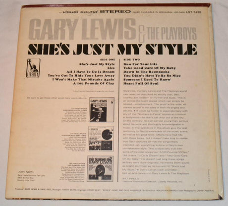 Lewis, Gary - She's Just My Style