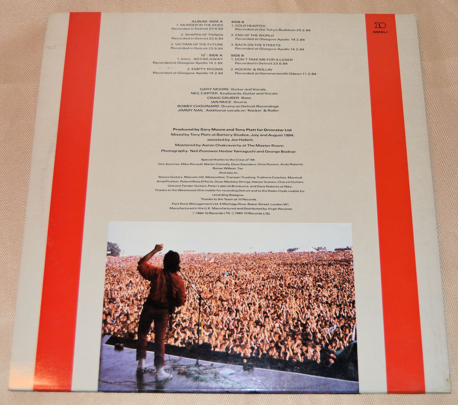 Moore, Gary - We Want Moore! Live