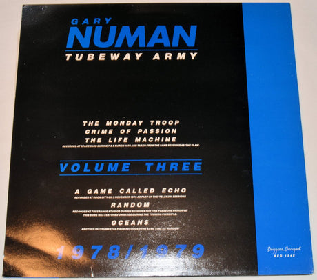 Numan, Gary - Unreleased Vol 3