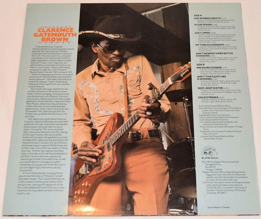 Brown, Clarence Gatemouth - Pressure Cooker