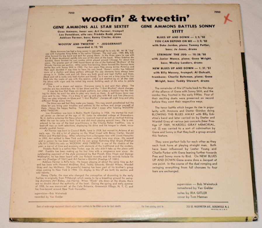Ammons, Gene - Woofin' & Tweetin'