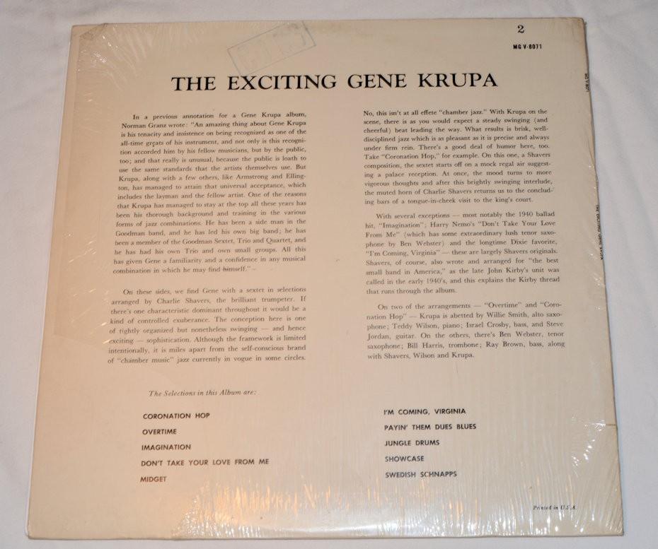 Krupa, Gene - The Exciting