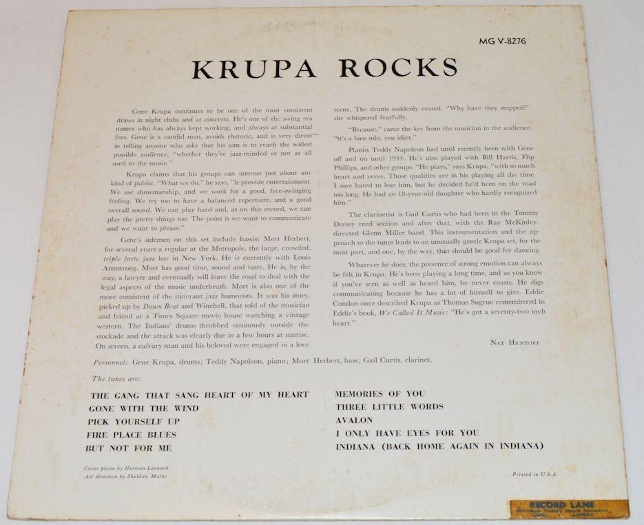 Krupa, Gene - Rocks
