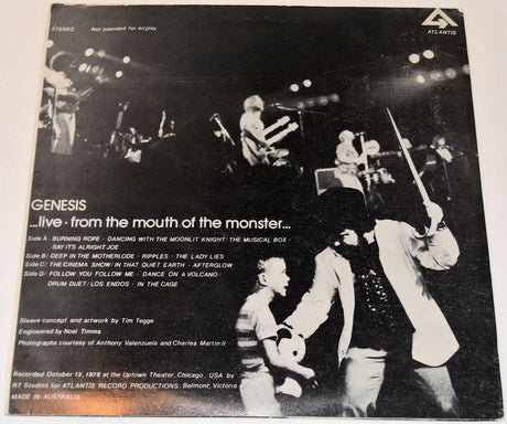 Genesis - Live From The Mouth