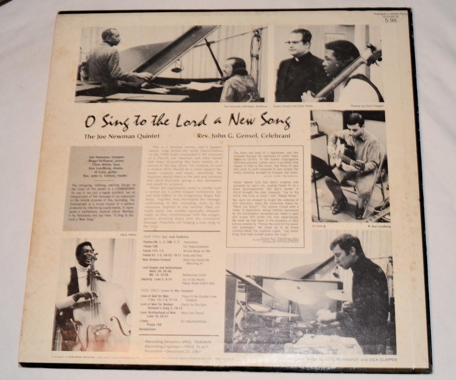 Gensel, Rev. John G. - O Sing To The Lord A New Song