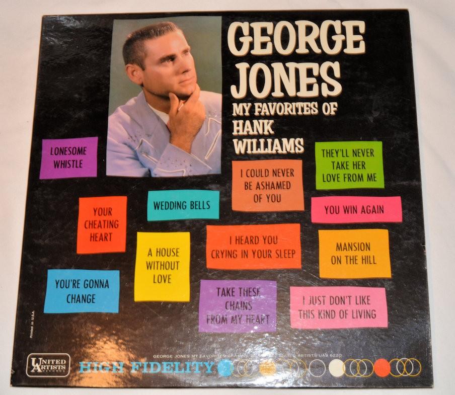 Jones, George - My Favorites Of Hank Williams