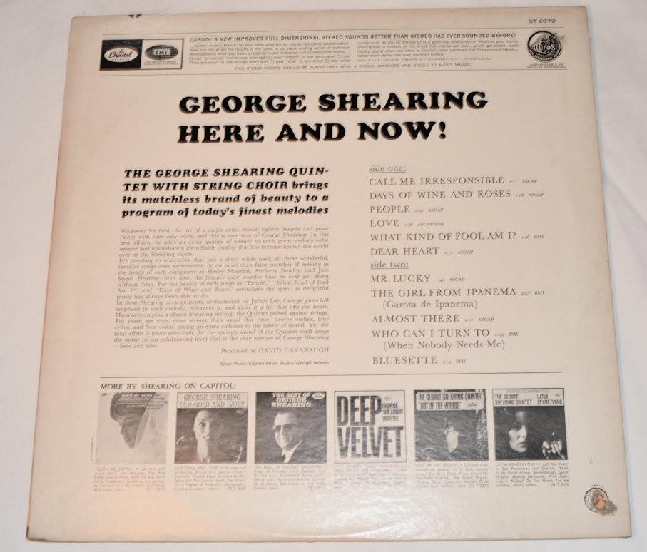 Shearing, George - Here & Now