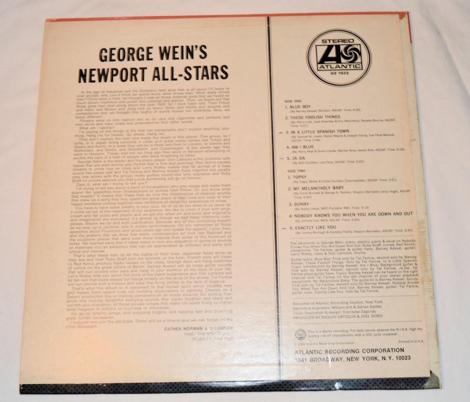 Wein, George - Newport All Stars