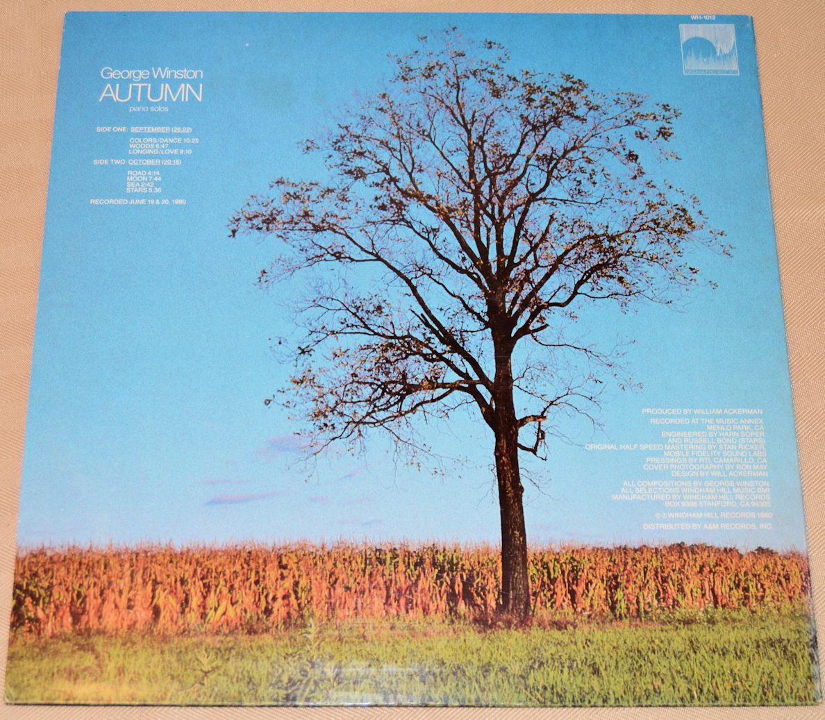 Winston, George - Autumn, Vinyl Record Album LP – Joe's Albums