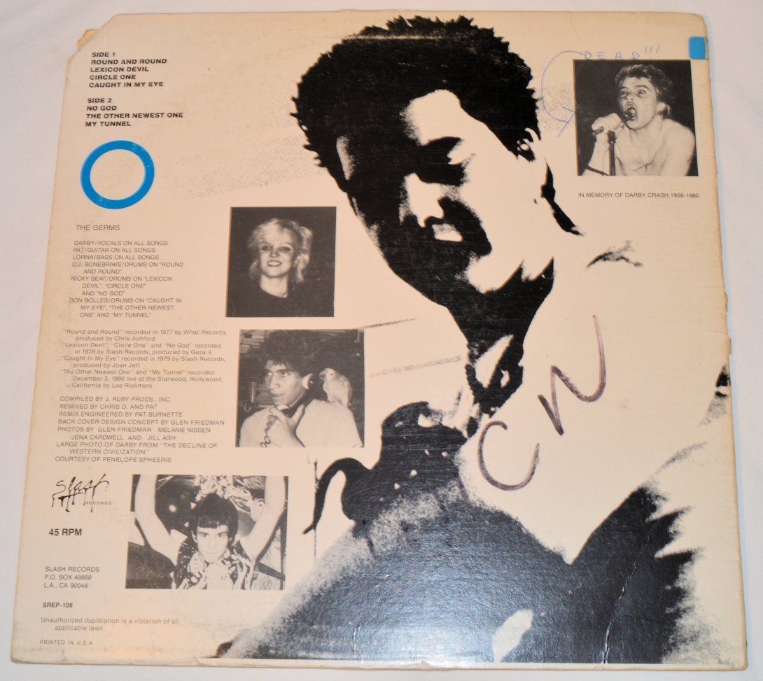 Germs - What We Do Is Secret