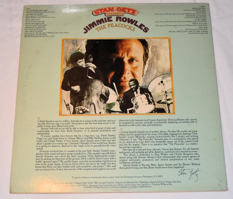 Getz, Stan - The Peacocks