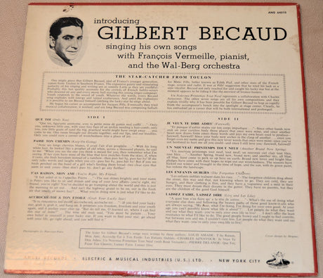 Becaud, Gilbert - Singing His Own Songs
