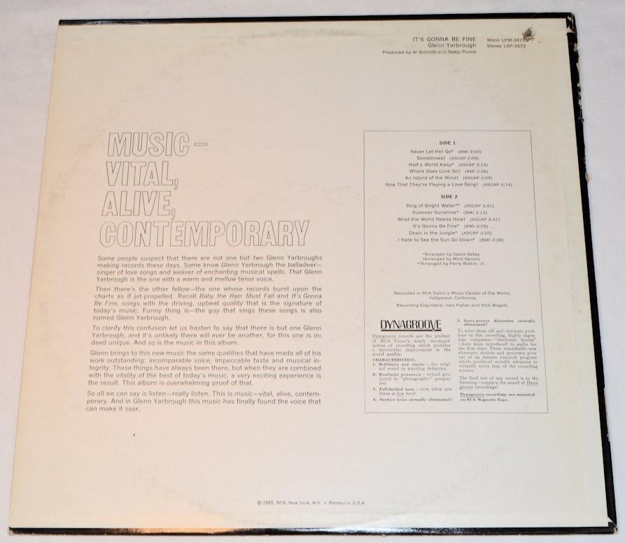 Yarbrough, Glenn - It's Gonna Be Fine