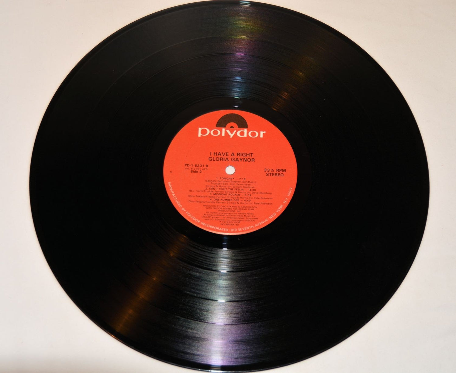 Gaynor, Gloria - I Have A Right