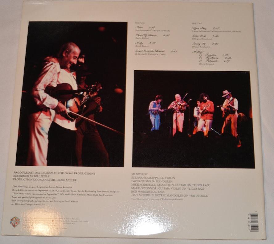 Grappelli / Grisman - Live