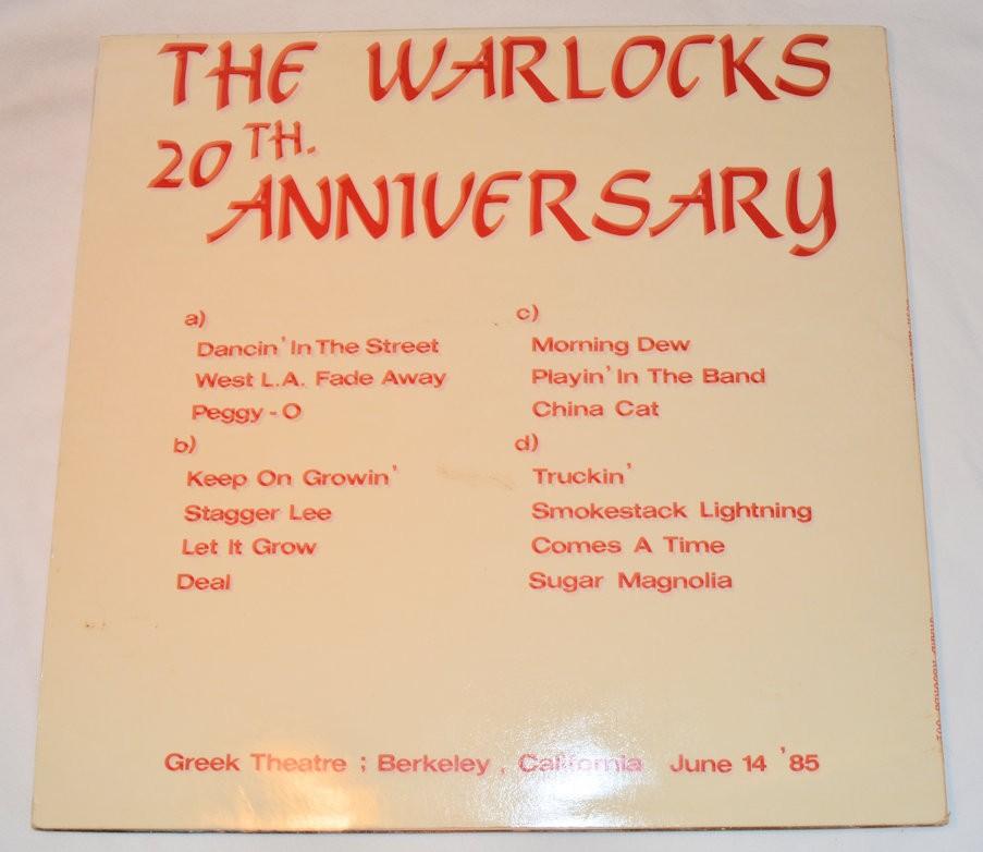 Grateful Dead - Warlocks 20th Anniversary
