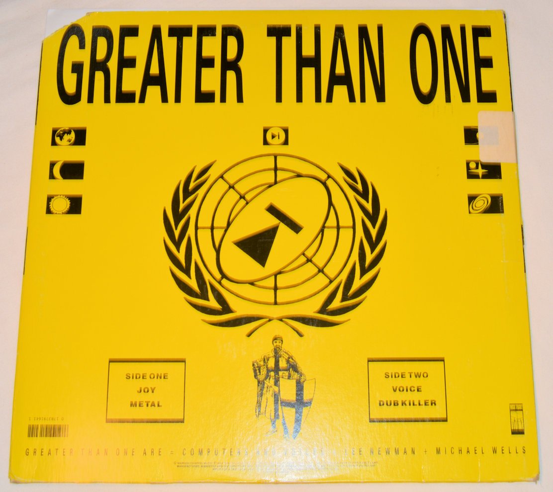 Greater Than One - Index