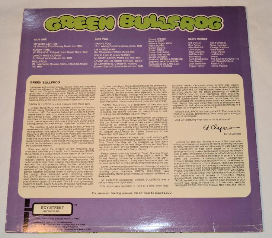 Green Bullfrog - Natural Magic