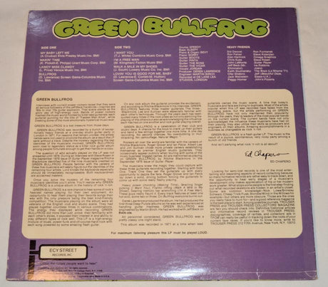 Green Bullfrog - Natural Magic