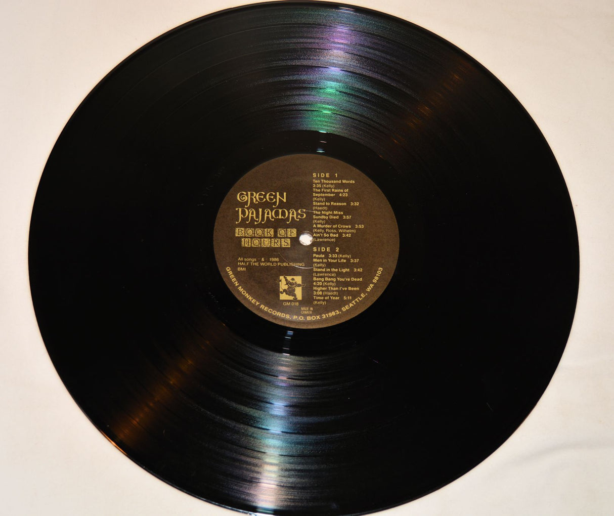 Green Pajamas - Book Of Hours