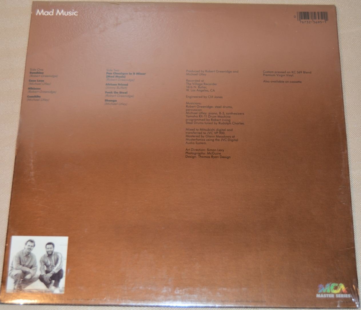 Greenidge, Robert / Utley - Mad Music
