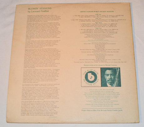 Griffin / Coltrane / Mobley - Blowin' Sessions